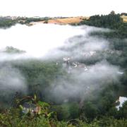 Brouillard sur le Pont de Cirou