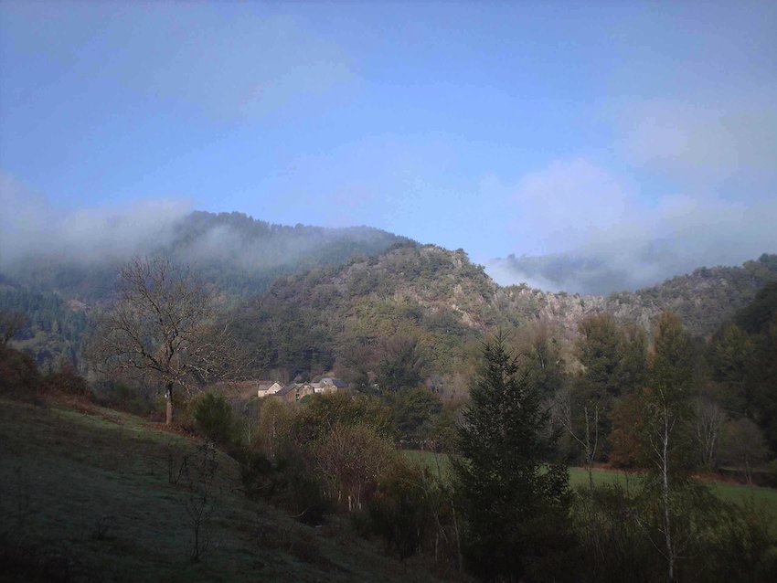 Brume matinale vers la Roque