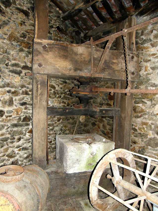 Pressoir du moulin de Bondouy